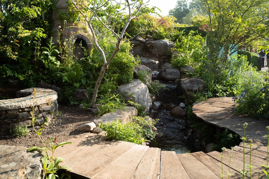 Chelsea garden view