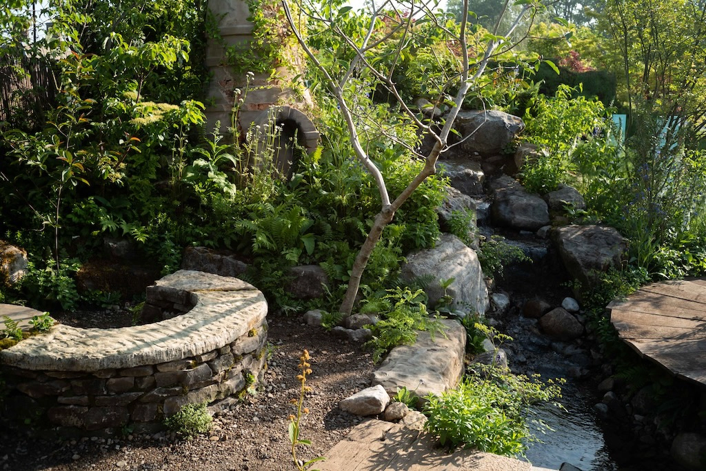 Chelsea garden view